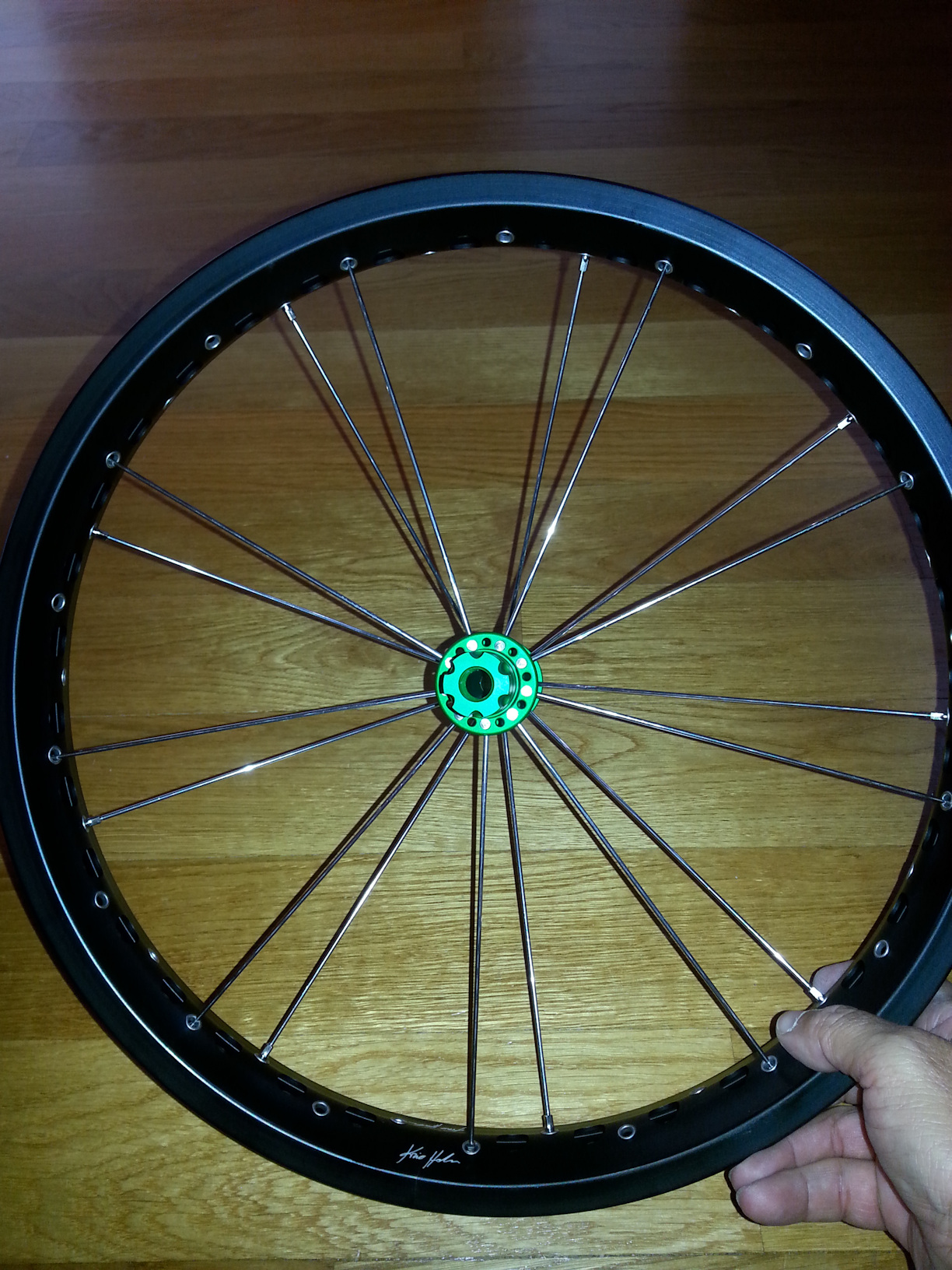 Useful instruction to build your wheel